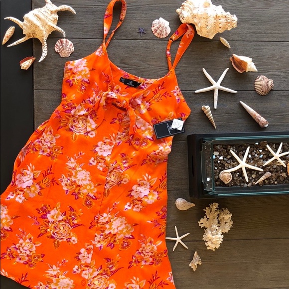 🌴🌼VOLCOM- TRY THE KNOT DRESS🌼🌴 - Picture 2 of 8